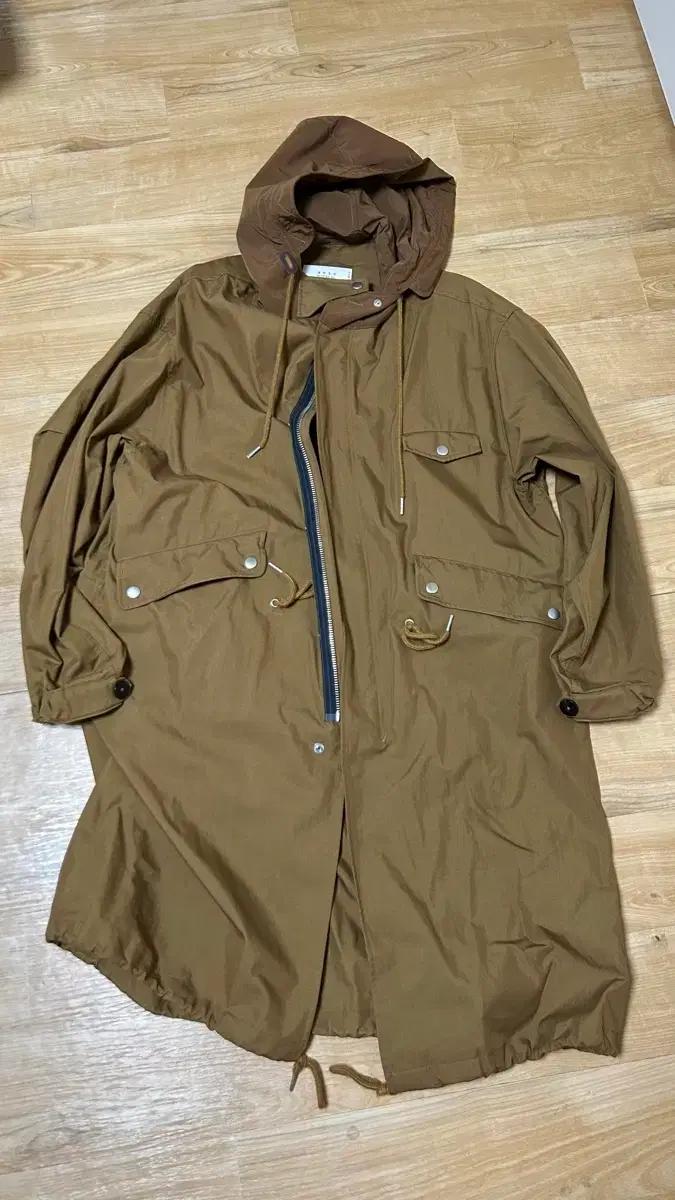 셔터 shirter 롱후드 파카 야상 피쉬테일 피시테일 모즈코트 후두