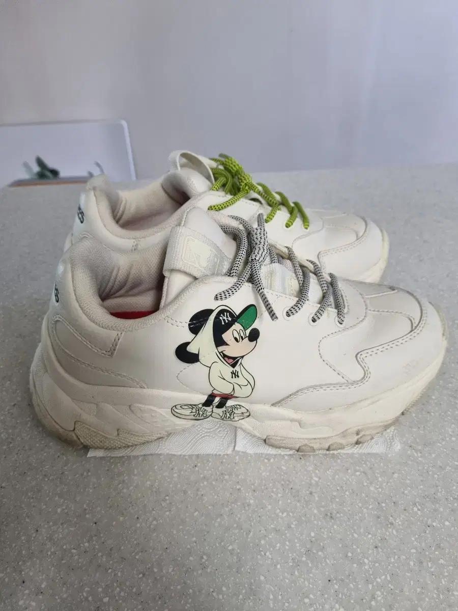 (무배)빅볼청키 뉴욕양키즈 운동화 245