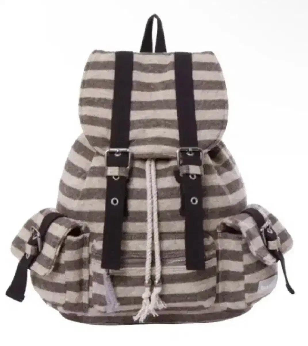 구매))) Tensedance 텐스댄스 파히섬 스프라이프 백팩 브라운