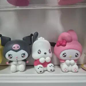 산리오 에모큥 피규어 3종