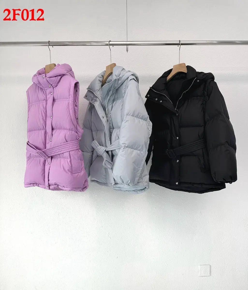 여성 겨울 거위털 패딩 소매 탈부착 가능 경량뽀송 데일리 자켓