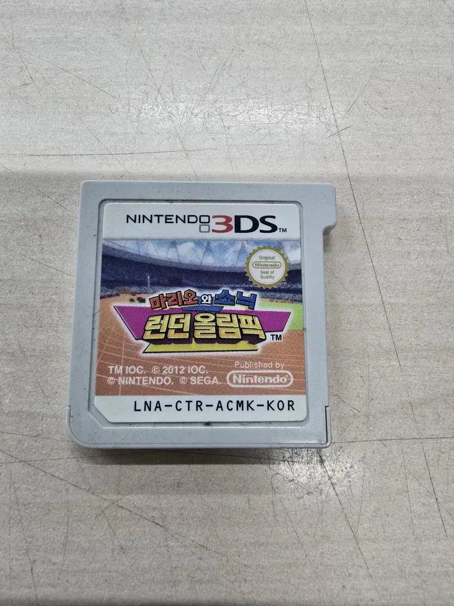 [3DS] 닌텐도 "마리오와 소닉 런던올림픽" 판매합니다.