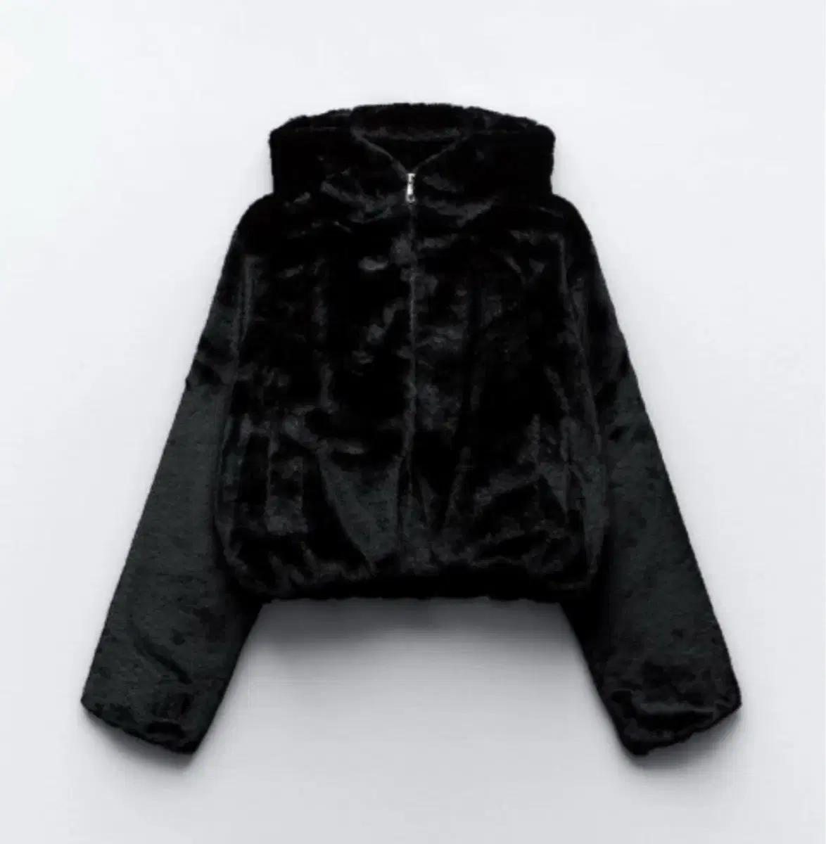Zara 자라 정품 에코 퍼 자켓 S 새상품
