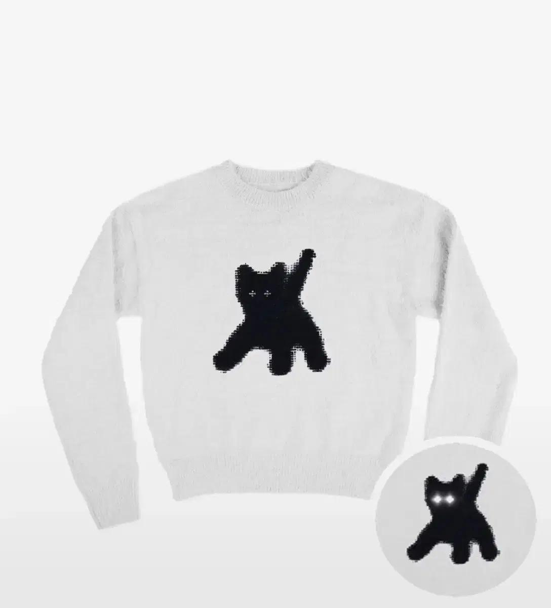 aeae 고양이 니트