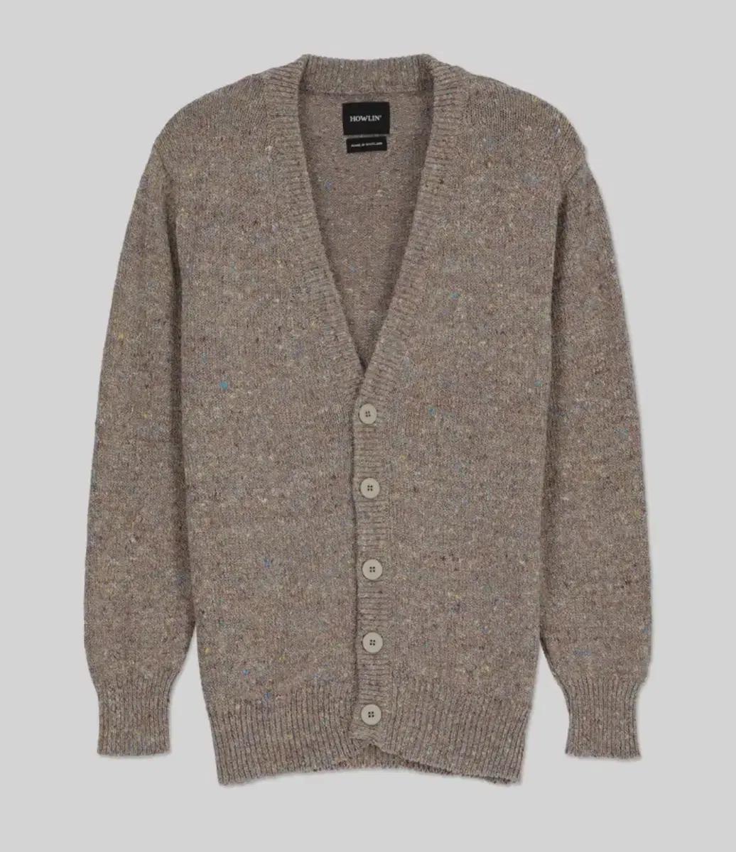 하울린 크리스탈 브이넥 카멜믹스 가디건 M