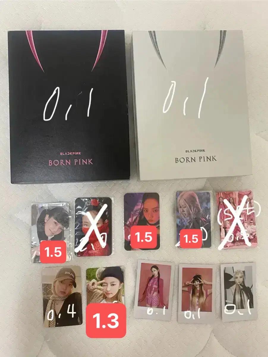 블랙핑크 본핑크 월드투어 콘서트 럭드 포카 앨범