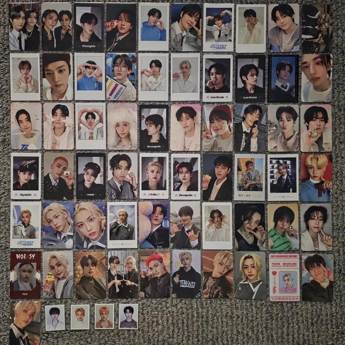 스트레이키즈 포토카드 개별 양도 스키즈 증사