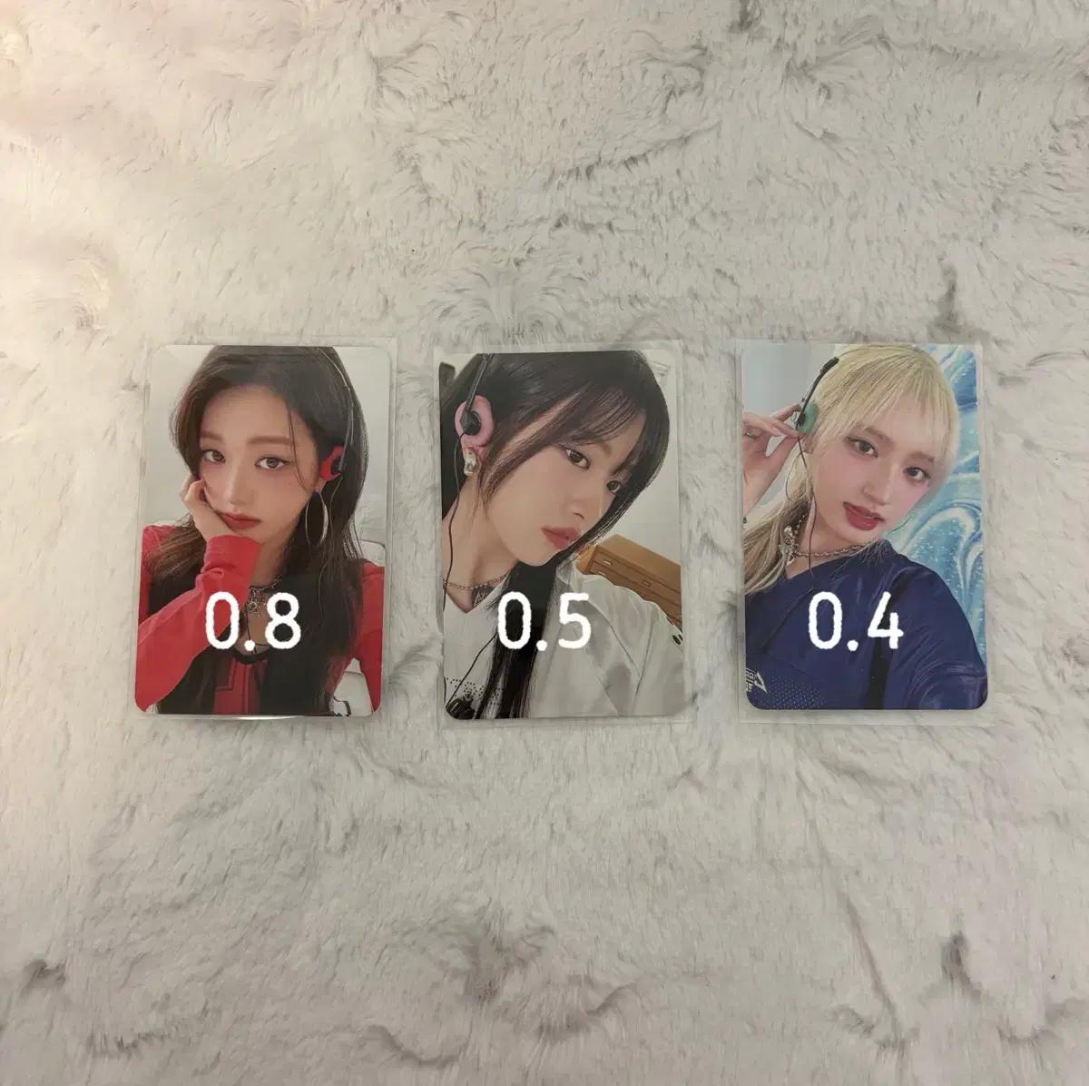 가격 내림) 아이브 포카 / 아이브 2025 시즌그리팅 특전 포카