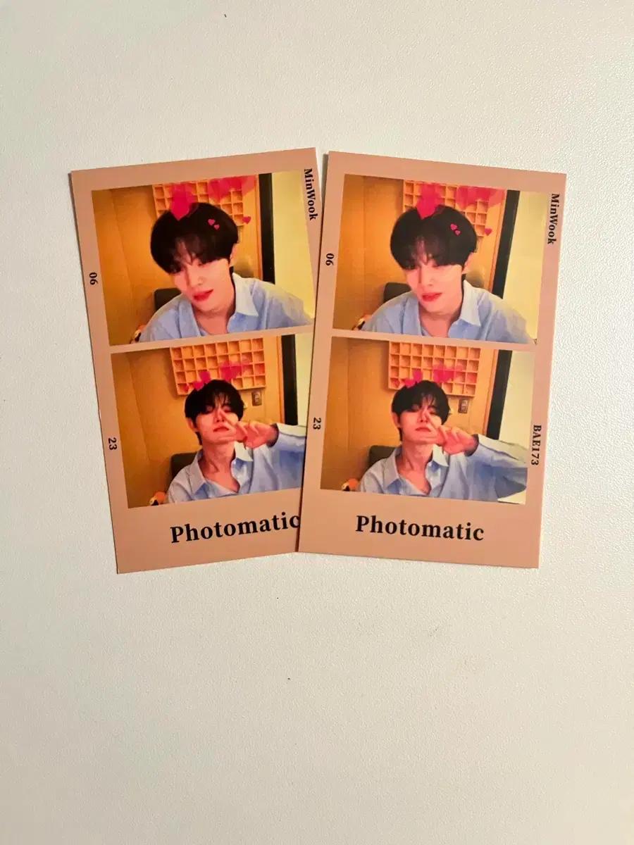 BAE173 closes your eyes 포토매틱 제이민 전민욱