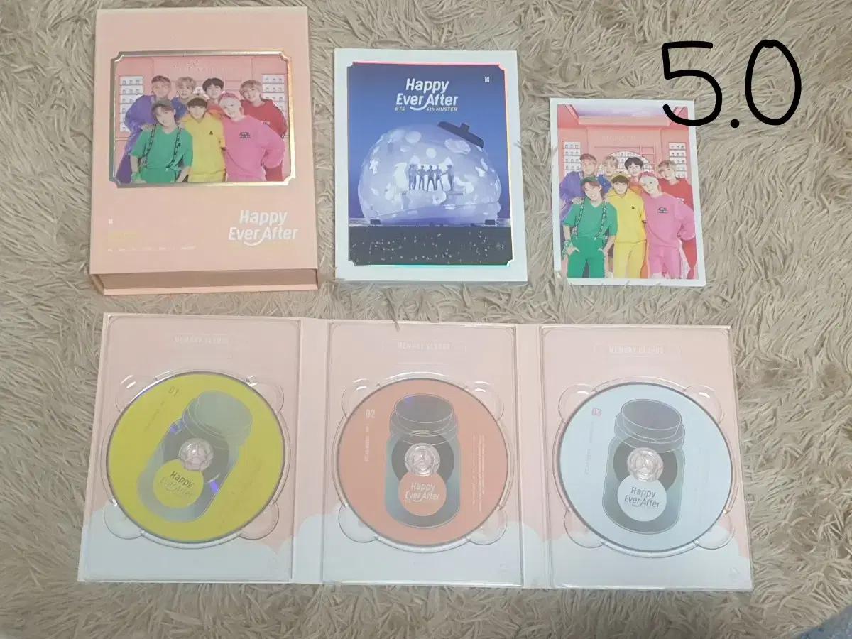 방탄 4기 머스터 DVD 급처 BTS 4th muster