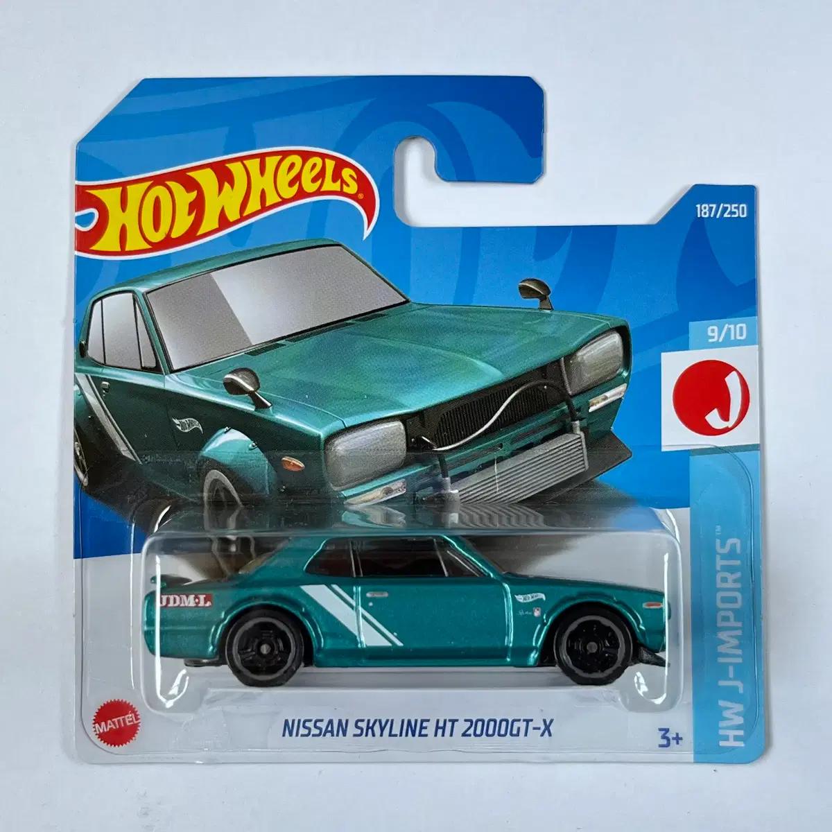 핫휠 닛산 스카이라인 NISSAN SKYLINE HT 2000GT-X