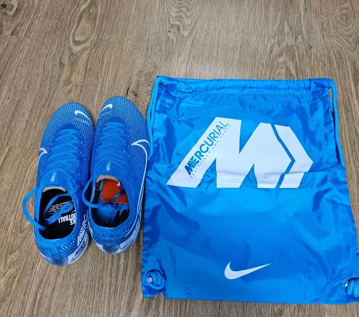 나이키 머큐리얼 베이퍼13엘리트 FG 블루 히어로