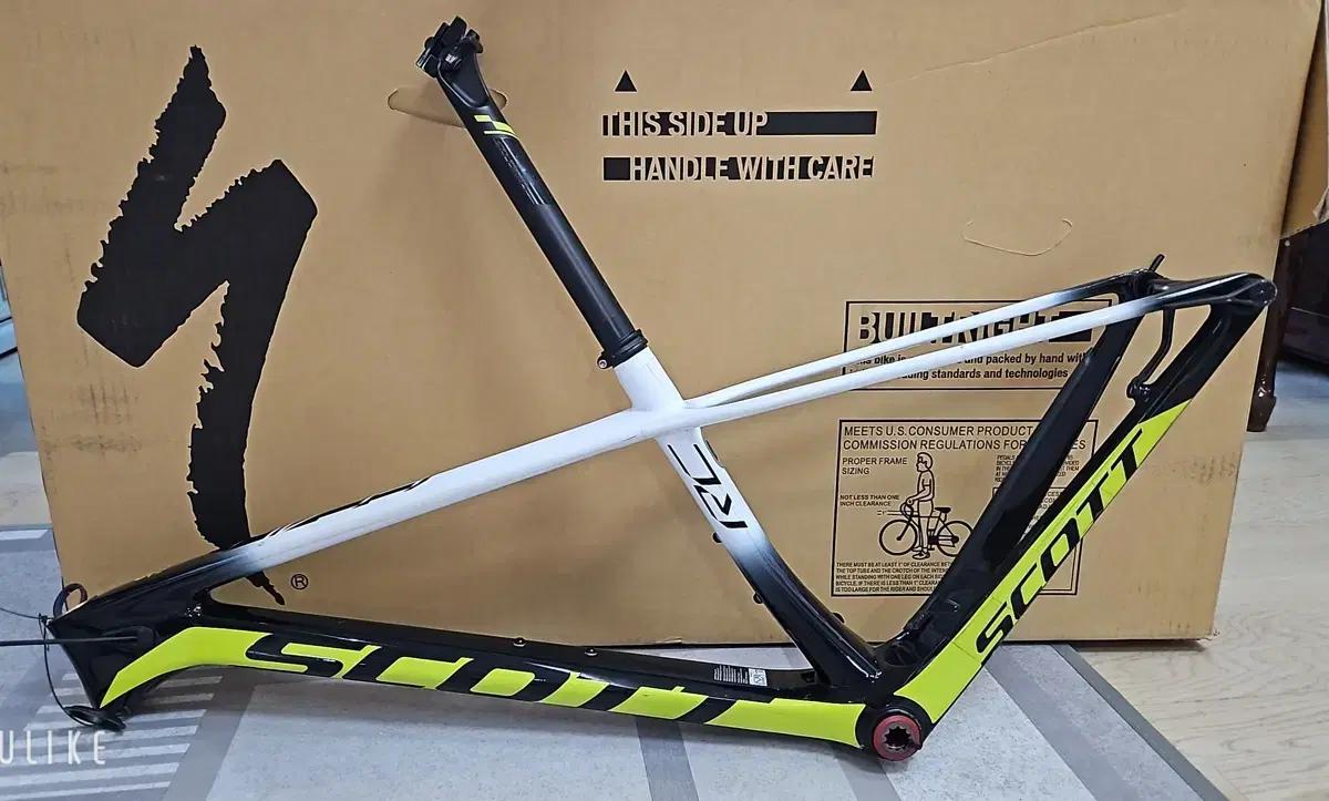 (새상품)스캇 니노버전 한정판 프레임 판매 mtb 산악자전거
