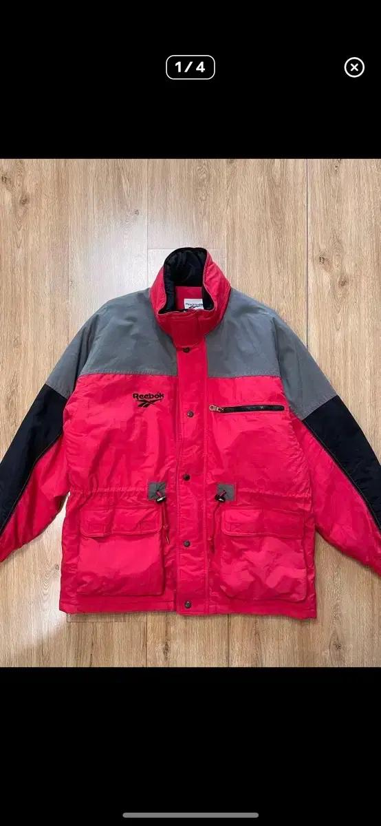 택포) 90s 리복 빈티지 올드스쿨 바람막이 파카 자켓