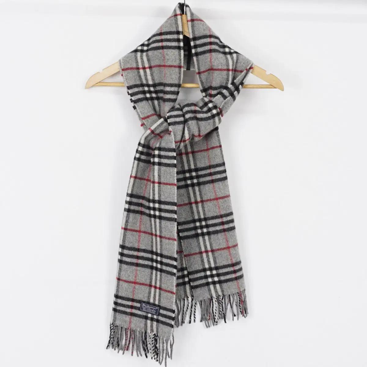 버버리 정품 Burberrys 램스울 체크 머플러