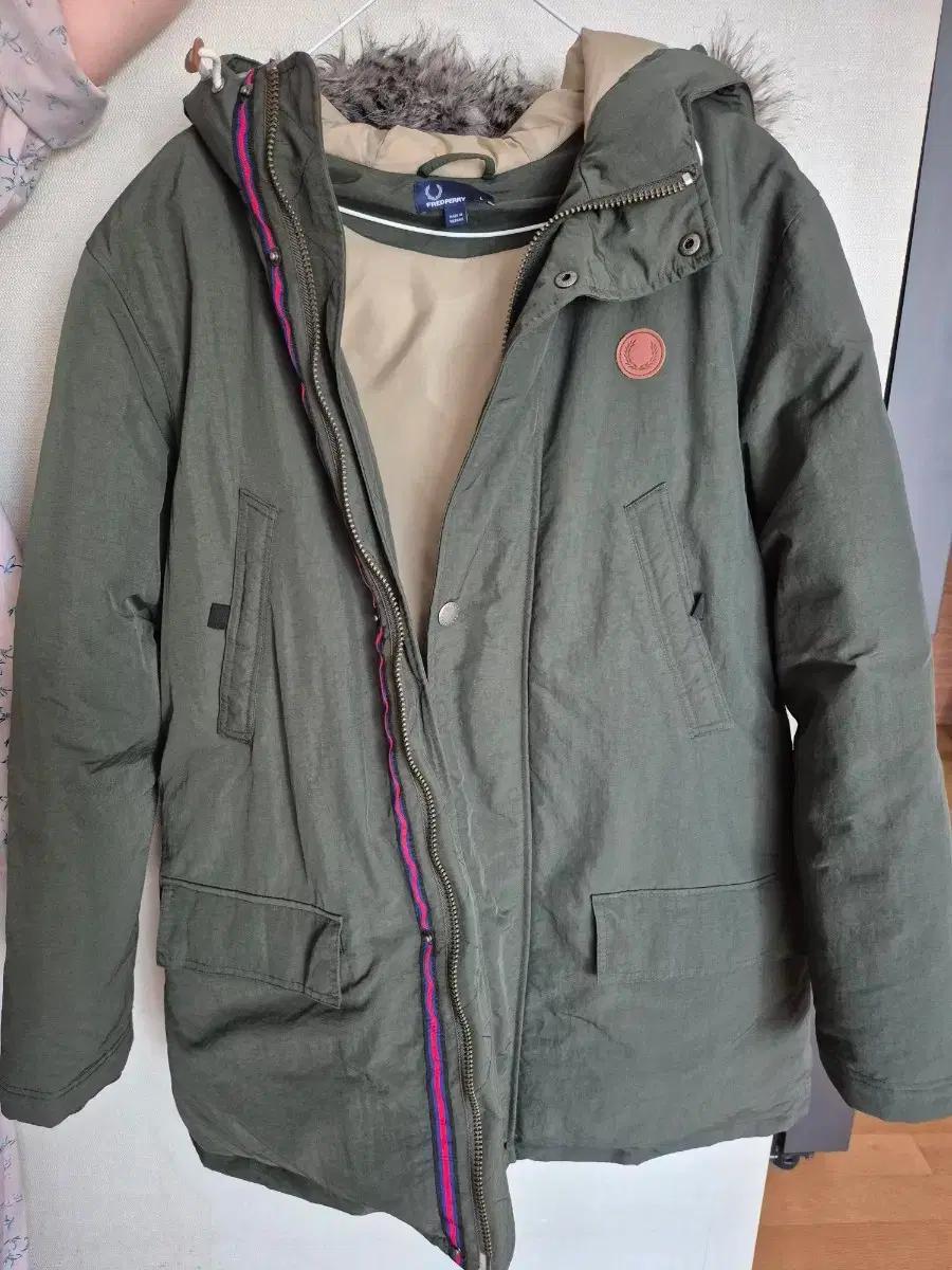 프레드 페리 Fred Perry 패딩 파카 아우터 L