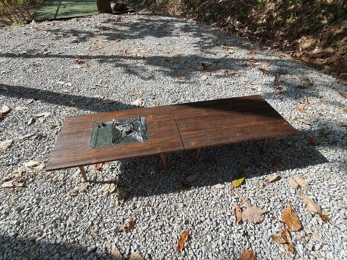 캠핑용 감성테이블(버너포함)