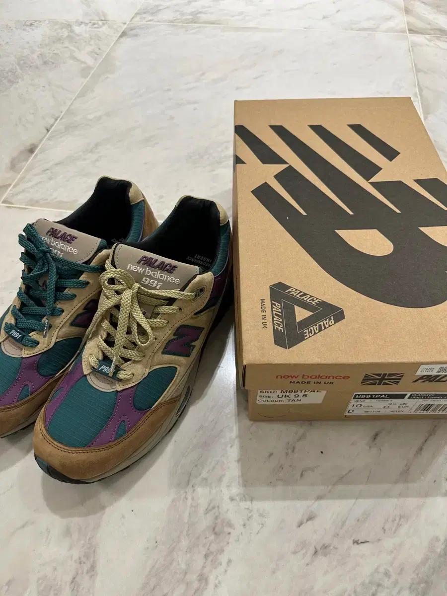 새상품 280 팔라스 x 뉴발란스 991 palace M991PAL