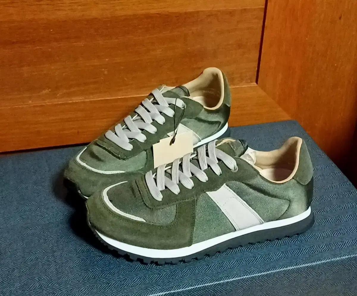 슈펜 255 남자 스니커즈 독일군 운동화 새상품 가죽