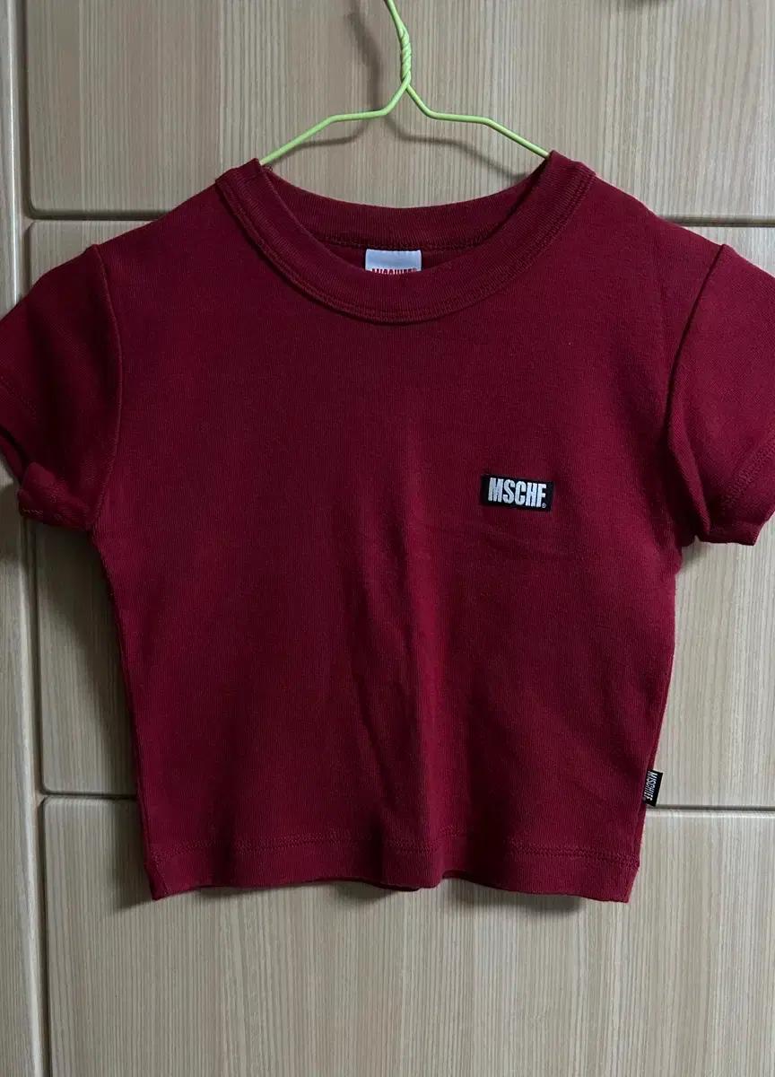 미스치프 크롭티 정품