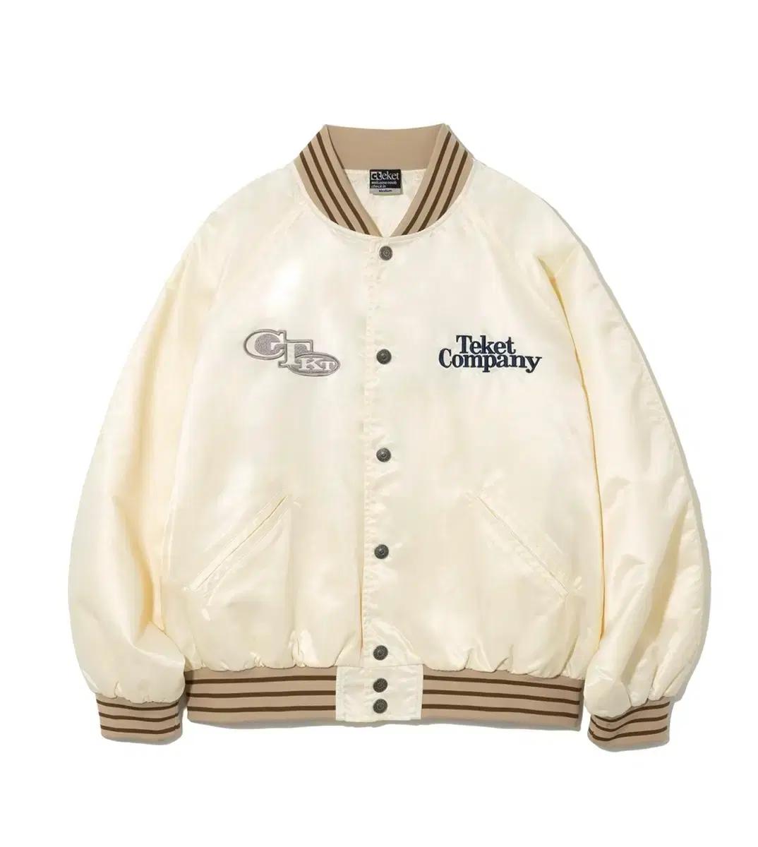 (L)새상품 테켓 키워드 새틴 자켓 Keyword Satin Jacket