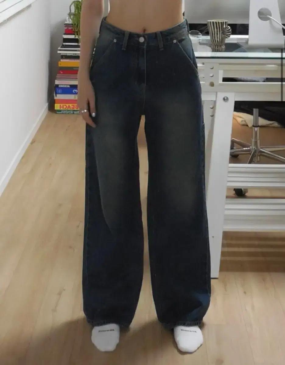 FRANKEST 프랭크라이프서비스 WASHED CARPENTER JEAN