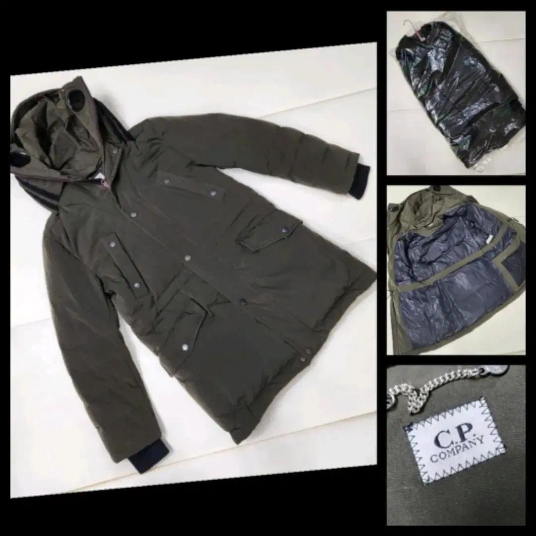 정품 CP컴퍼니 남성 덕다운 패딩 점퍼 100