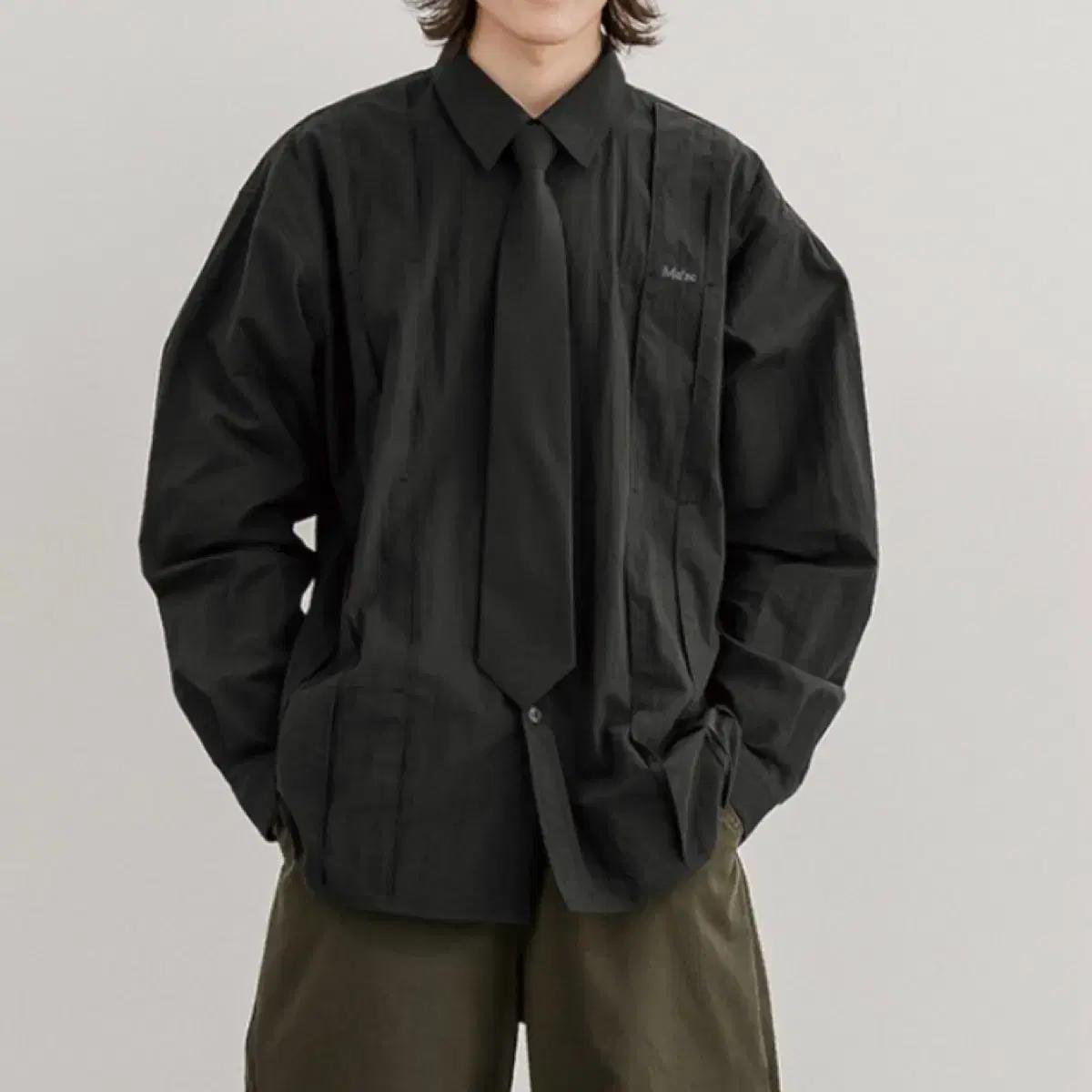 [esc스튜디오] peach washing pintuck shirt
