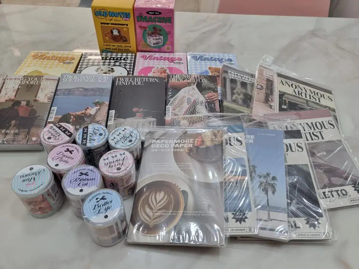 다꾸용품/빈티지 다꾸/포용/스티커/다이어리 꾸미기