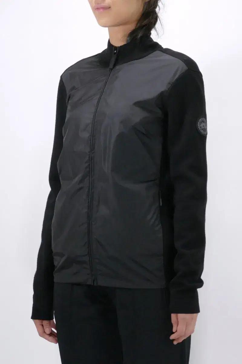 캐나다구스 여성 윈드브릿지 니트패딩 자켓 블랙 S 하이브릿지