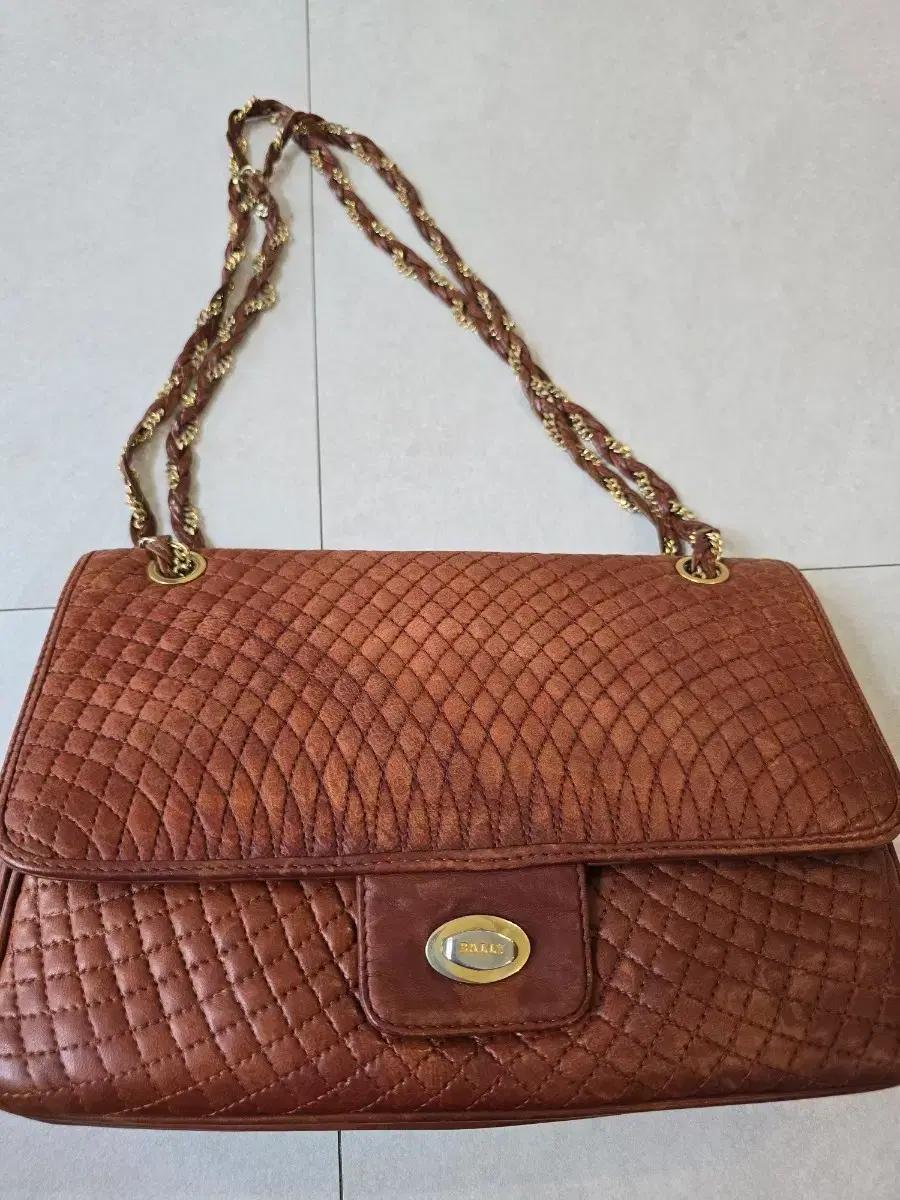 발리 bally 빈티지 가죽 숄더백