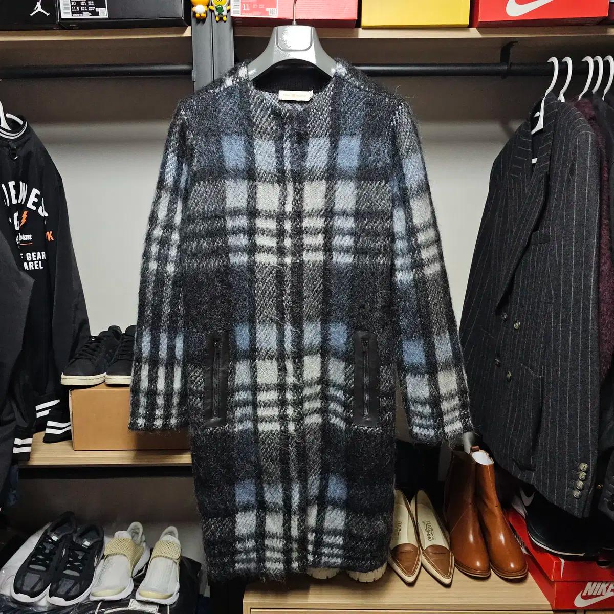 토리버치 따뜻한 모헤어 코트느낌 여성롱가디건 95-100