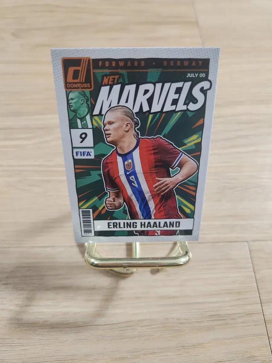 24-25파니니 돈러스 맨체스터시티 엘링 홀란드 마블인서트 축구카드~~