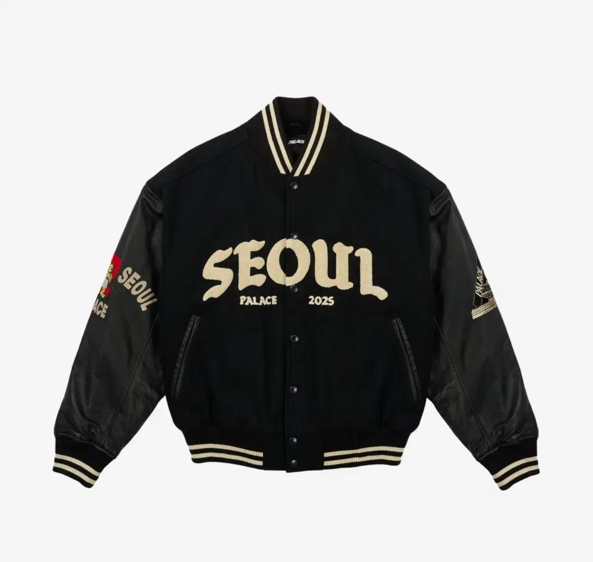 25ss PalaceSeoul Varsity Jacket XL