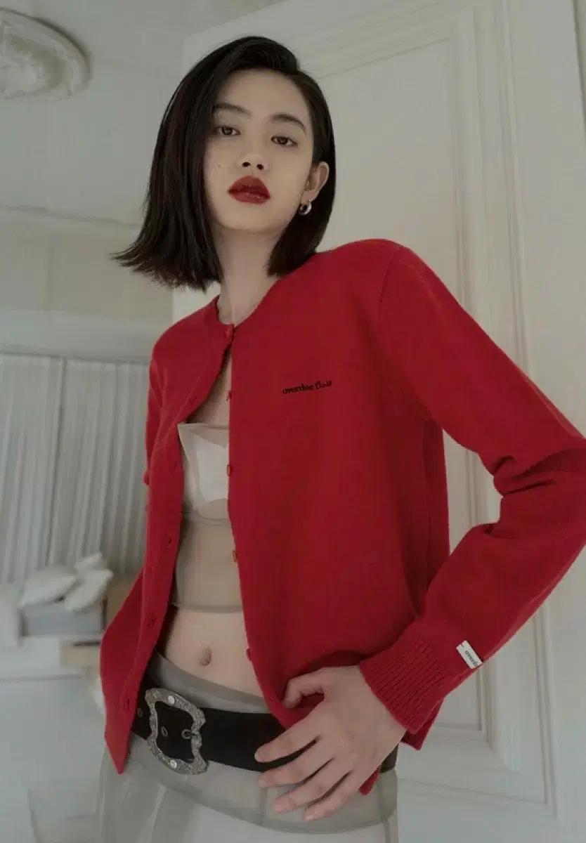 오버듀플레어 overdue flair 울 가디건