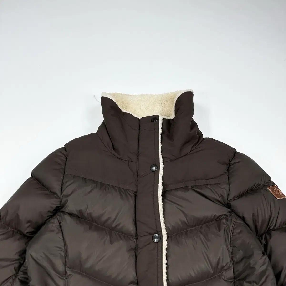 노스페이스 화이트 라벨 브라운 다운 롱 패딩 점퍼 (M 여성추천)