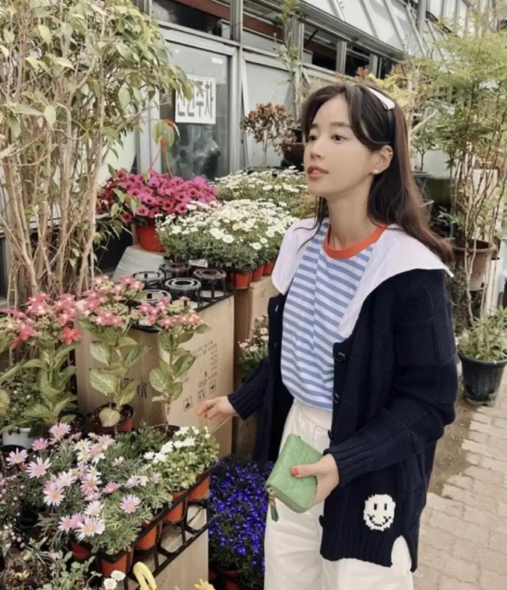 무료배송) GANNI 가니 스마일 가디건 (기은세님,김나영님 착용)