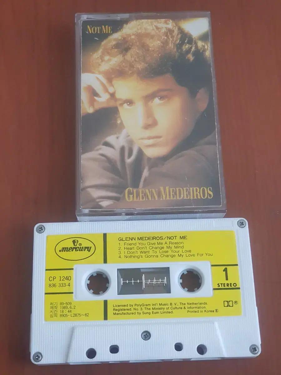 Glenn Medeiros 글렌메데이로스 성음 팝카세트테잎 카세트테이프