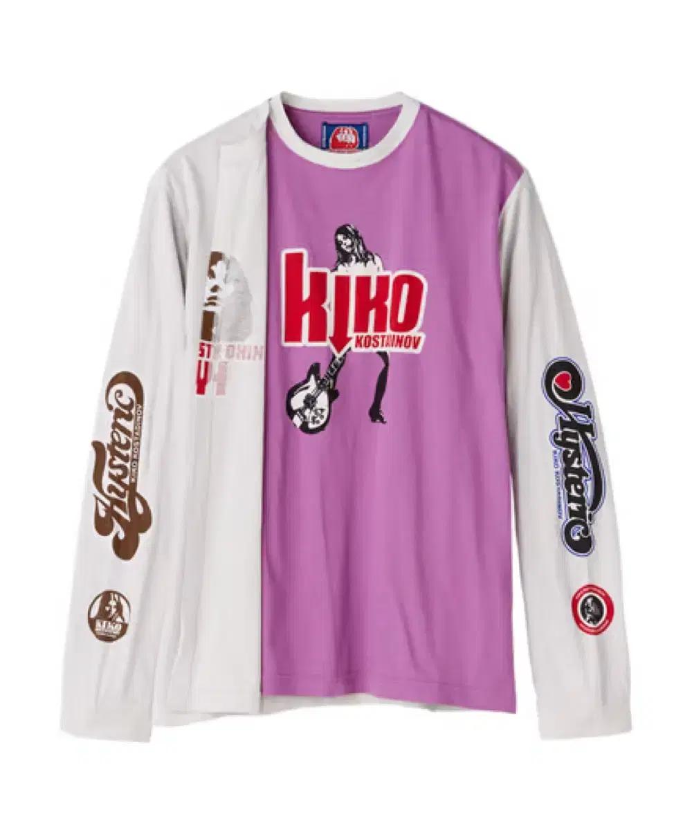 키코x히스테릭글래머 그래픽 티셔츠