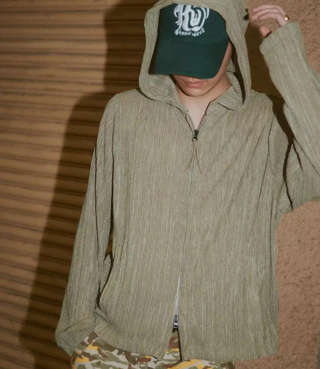 노우웨이브 집업후드L