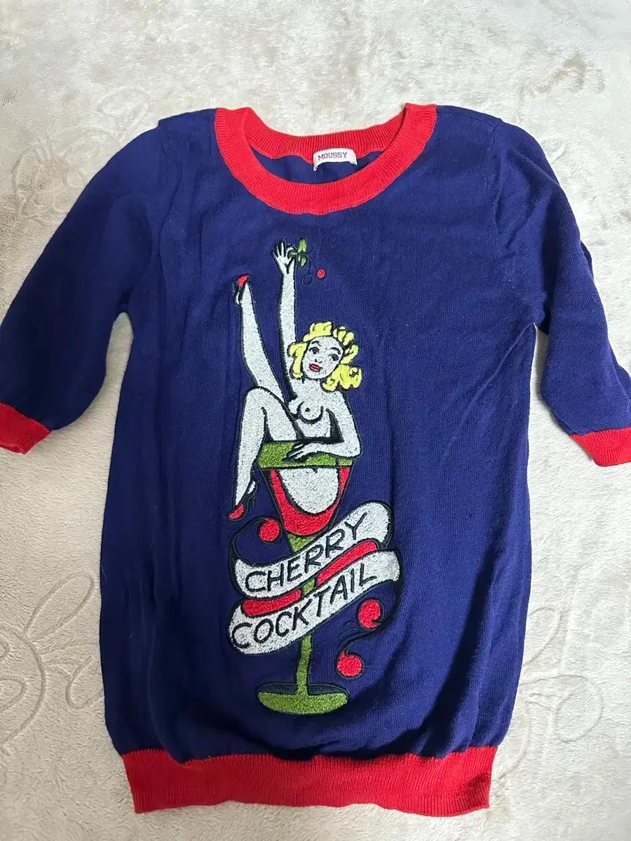 Moussy 히스테릭글래머 반팔니트