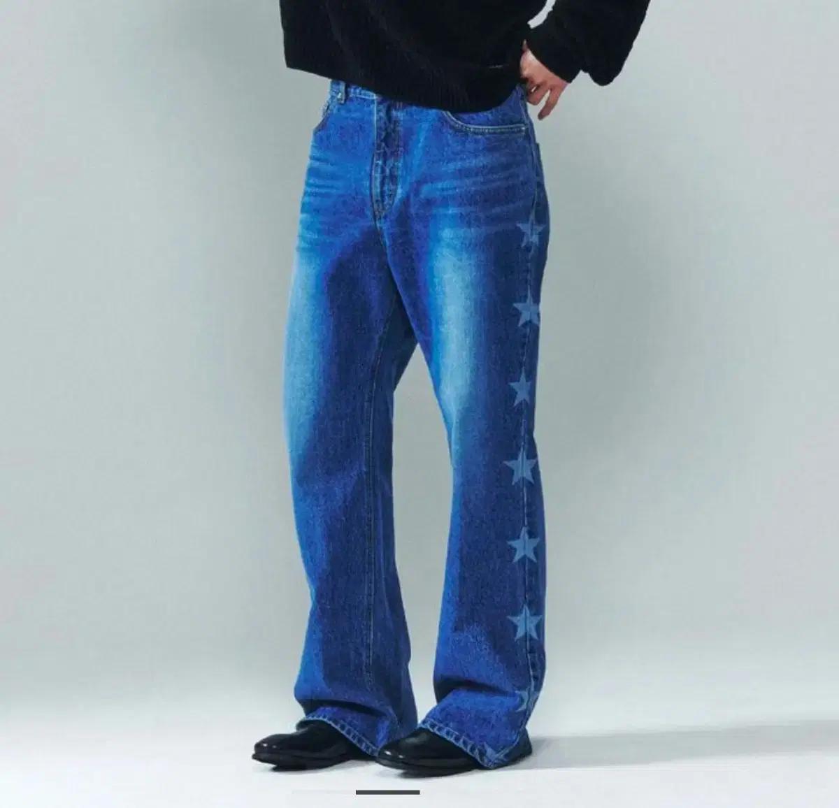 EERST 이어스트 스타 블리치드 팬츠