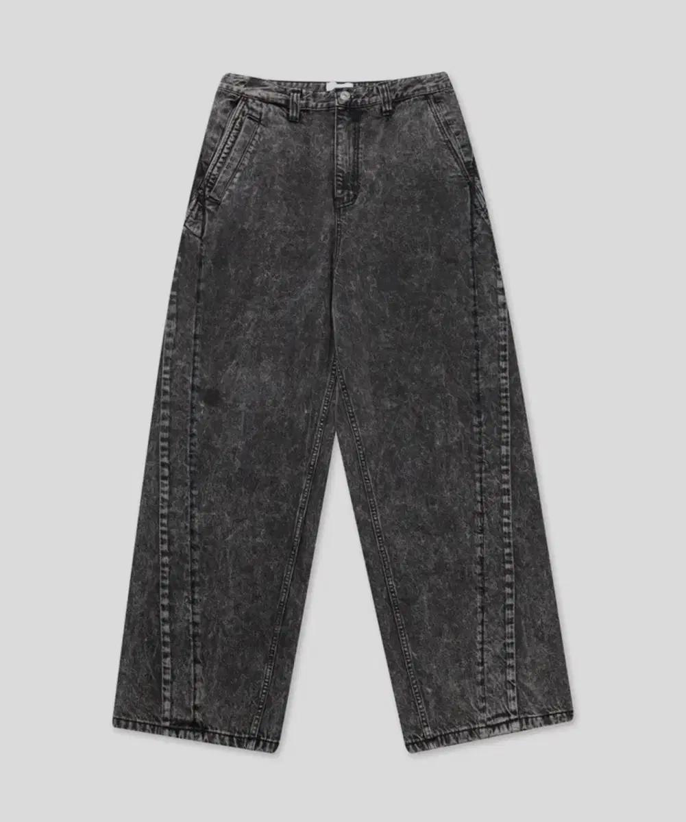 Grailz streamline denim pants (black)