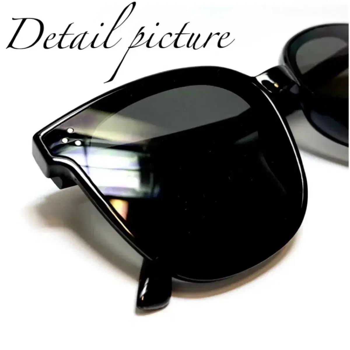 빈티지 사각 선글라스 블랙