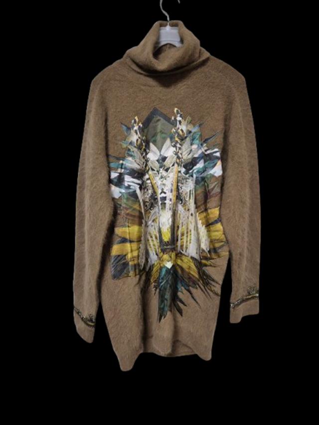 타임TIME 앙고라 양모 실크 정품 여성 목폴라 니트긴팔미니원피스85