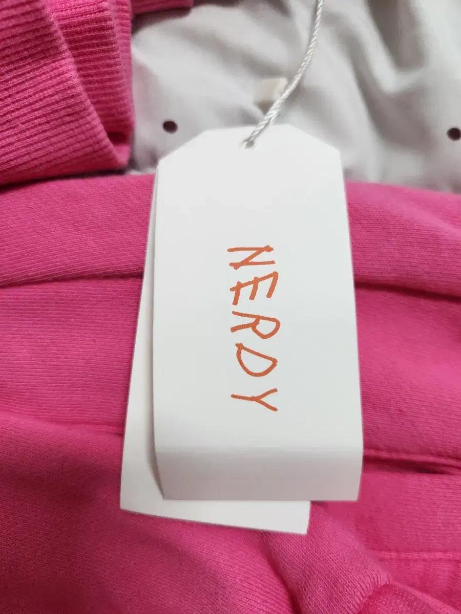 nerdy.너디.스웨트 셔츠 핑크.M
