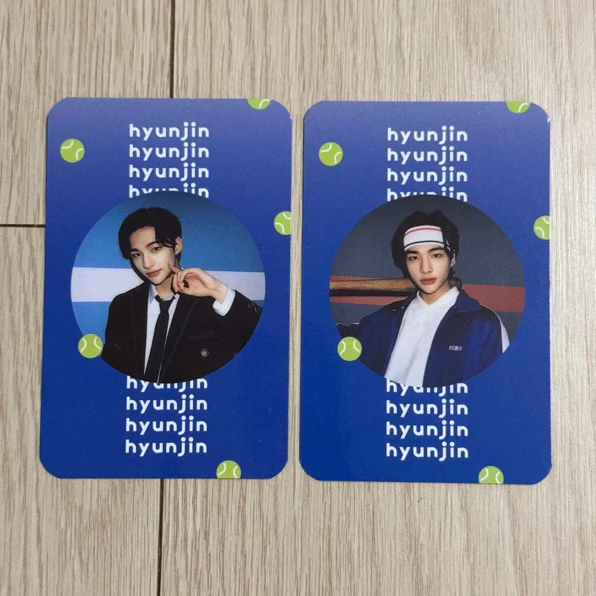스트레이키즈 현진 STAY IN PLAYGROUND 미공포 포카 2장일괄