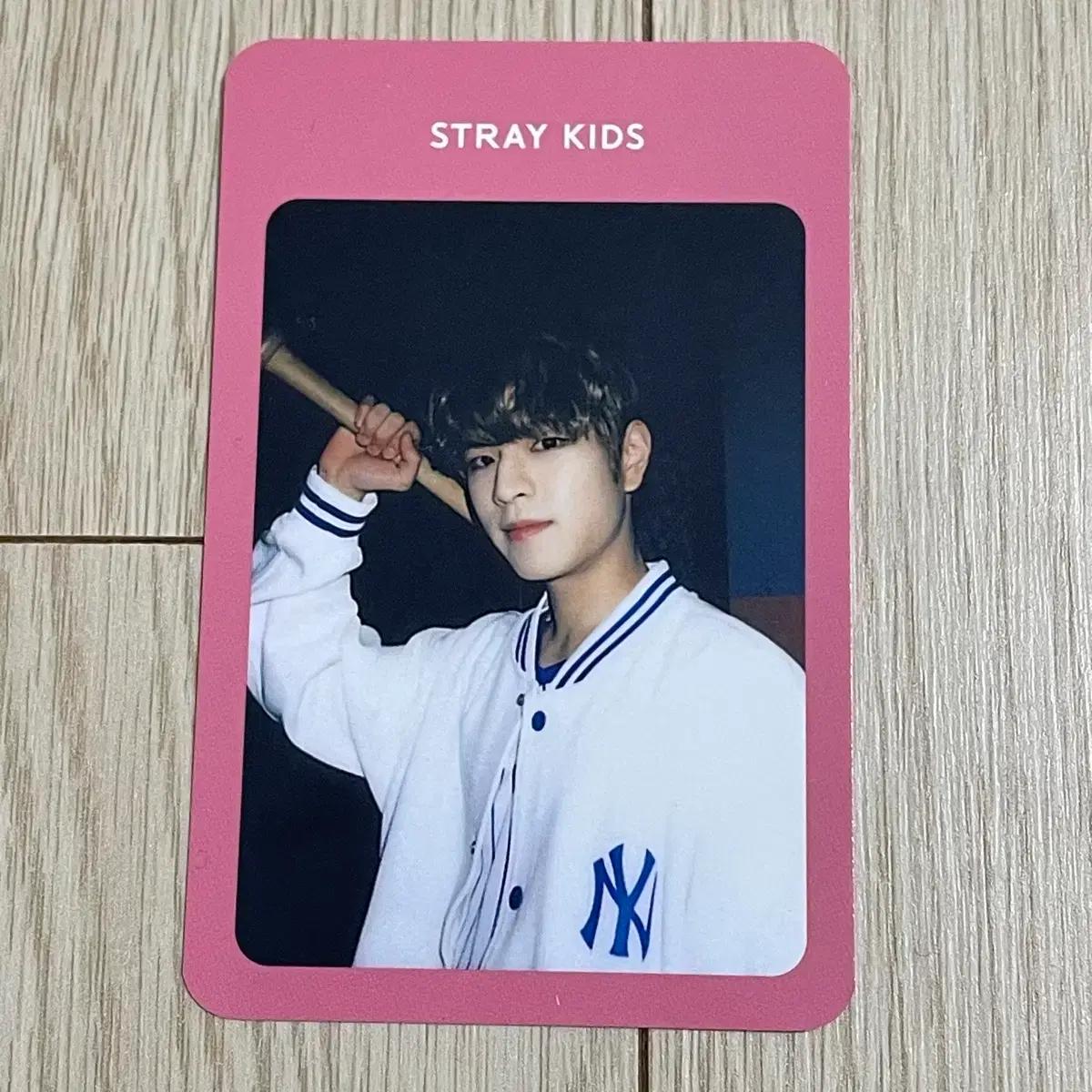 스트레이키즈 승민 STAY IN PLAYGROUND 신나라 미공포 포카