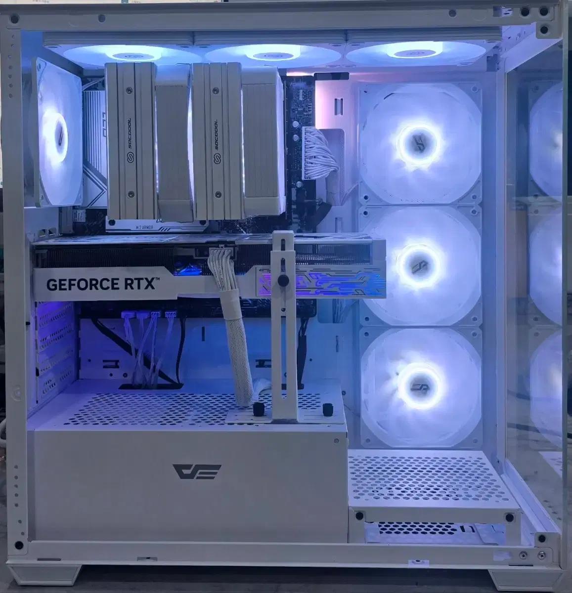 9800x3d, 5070ti 올화이트 초고사양 pc