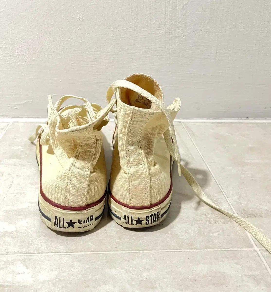컨버스 올스타 하이 아이보리 (230추천)